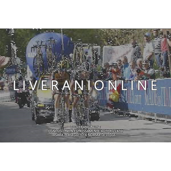 26-05-2021 Giro D\'italia; Tappa 17 Canazei - Sega Di Ala; 2021, Jumbo - Visma; Bennett, George; Foss, Tobias; Sega Di Ala; ©SIROTTI / AGENZIA ALDO LIVERANI SAS