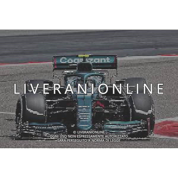 Sebastian Vettel (GER) Aston Martin F1 Team AMR21. 12.03.2021. Formula 1 Testing, Sakhir, Bahrain, Day One. - www.xpbimages.com, EMail: requests@xpbimages.com © Copyright: Batchelor / XPB Images/ AGENZIA ALDO LIVERANI SAS - ITALY ONLY EDITORIAL USE ONLY