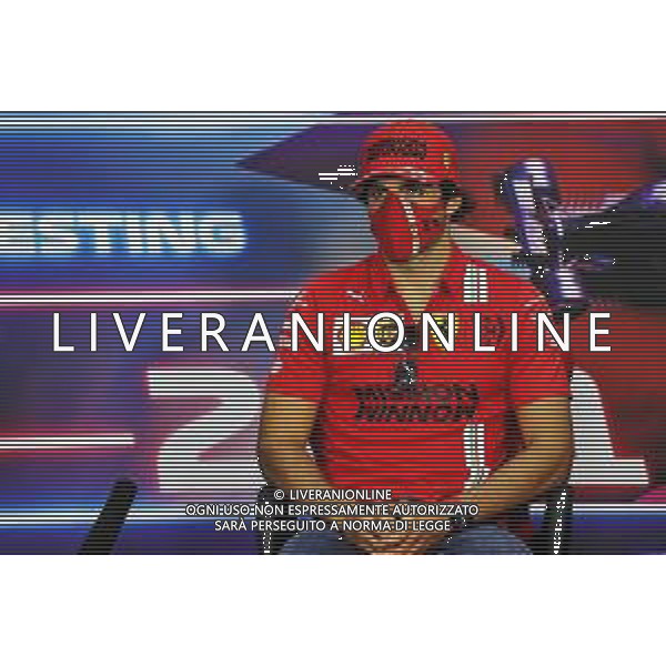 Carlos Sainz Jr (ESP) Ferrari in the FIA Press Conference. 12.03.2021. Formula 1 Testing, Sakhir, Bahrain, Day One. - www.xpbimages.com, EMail: requests@xpbimages.com © Copyright: Batchelor / XPB Images/ AGENZIA ALDO LIVERANI SAS - ITALY ONLY EDITORIAL USE ONLY