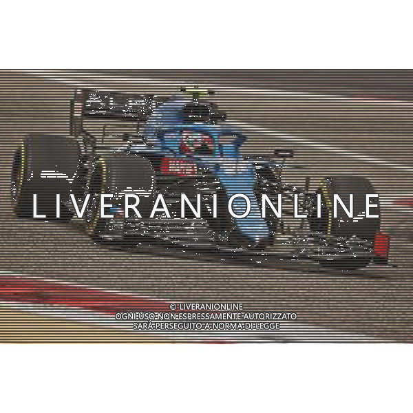 Esteban Ocon (FRA) Alpine F1 Team A521. 12.03.2021. Formula 1 Testing, Sakhir, Bahrain, Day One. - www.xpbimages.com, EMail: requests@xpbimages.com © Copyright: Charniaux / XPB Images/ AGENZIA ALDO LIVERANI SAS - ITALY ONLY EDITORIAL USE ONLY