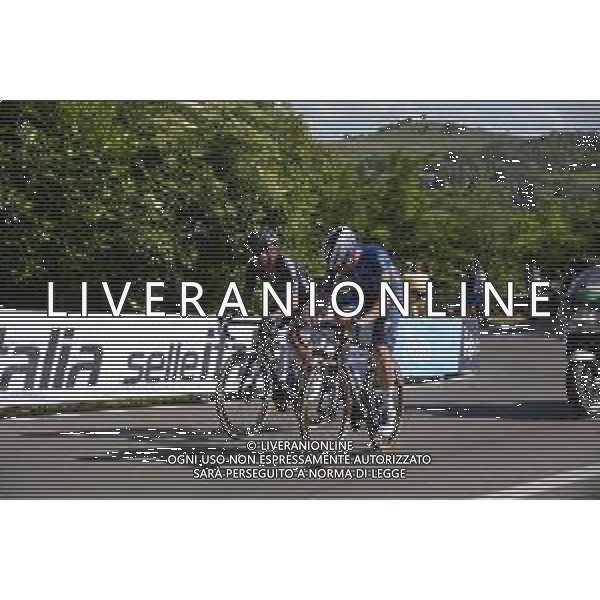 27-05-2021 Giro D\'italia; Tappa 18 Rovereto - Stradella; 2021, Deceuninck - Quick Step; 2021, Dsm; Cavagna, Remi; Roche, Nicolas; ©SIROTTI / AGENZIA ALDO LIVERANI SAS