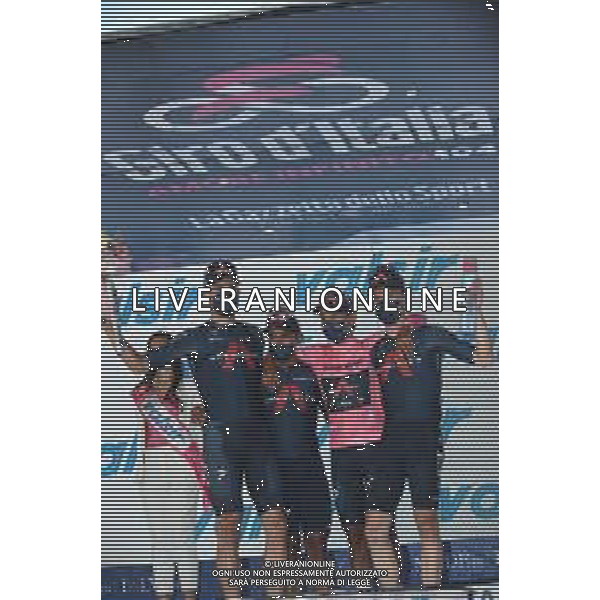 27-05-2021 Giro D\'italia; Tappa 18 Rovereto - Stradella; 2021, Ineos Grenadiers; Bernal Gomez, Arley; Ganna, Filippo; Narvaez, Jhonnatan; Puccio, Salvatore; Stradella; FOTO STEFANO SIROTTI-AG ALDO LIVERANI SAS