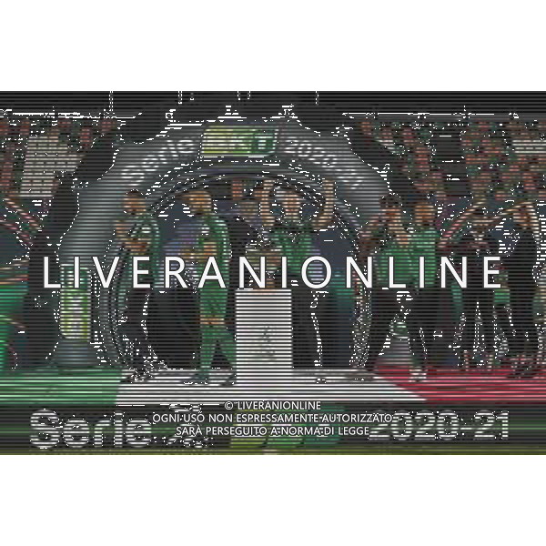 Venezia - Cittadella Playoff Serie BKT finale di ritorno 27/05/2021 - nella foto: festeggiamenti venezia per la promozione in serie A ©Claudio Zamagni/Agenzia Aldo Liverani s.a.s.