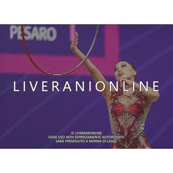 Carabellia/LMedia - Rhythmic Gymnastics World CUP 2021 Pesaro - Gymnastics 28 May 2021 - Vitrifrigo Arena, pesaro, Italy Photo showing: Kim Chaewoon (KOR) @Carabellia/LMedia AG ALDO LIVERANI SAS