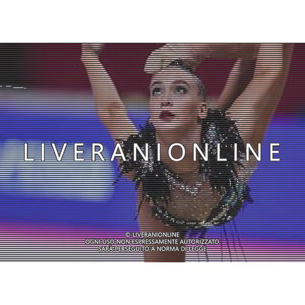 Carabellia/LMedia - Rhythmic Gymnastics World CUP 2021 Pesaro - Gymnastics 28 May 2021 - Vitrifrigo Arena, pesaro, Italy Photo showing: Tashkenbaeva Sabina (UZB) @Carabellia/LMedia AG ALDO LIVERANI SAS