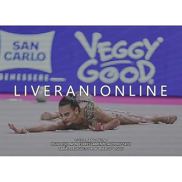 Carabellia/LMedia - Rhythmic Gymnastics World CUP 2021 Pesaro - Gymnastics 28 May 2021 - Vitrifrigo Arena, pesaro, Italy Photo showing: Ashram Linoy (ISR) @Carabellia/LMedia AG ALDO LIVERANI SAS
