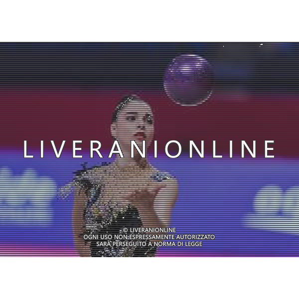 Carabellia/LMedia - Rhythmic Gymnastics World CUP 2021 Pesaro - Gymnastics 28 May 2021 - Vitrifrigo Arena, pesaro, Italy Photo showing: Magopoulou Ioanna (GRE) @Carabellia/LMedia AG ALDO LIVERANI SAS