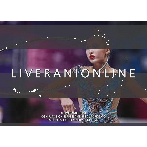Carabellia/LMedia - Rhythmic Gymnastics World CUP 2021 Pesaro - Gymnastics 28 May 2021 - Vitrifrigo Arena, pesaro, Italy Photo showing: Ikromova Takhmina (UZB) @Carabellia/LMedia AG ALDO LIVERANI SAS