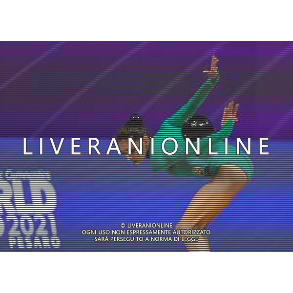 Carabellia/LMedia - Rhythmic Gymnastics World CUP 2021 Pesaro - Gymnastics 28 May 2021 - Vitrifrigo Arena, pesaro, Italy Photo showing: Jalilova Arzu (AZE) @Carabellia/LMedia AG ALDO LIVERANI SAS