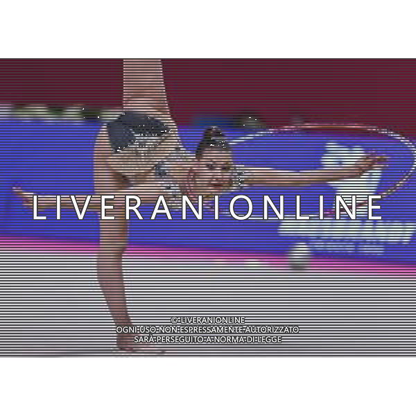 Carabellia/LMedia - Rhythmic Gymnastics World CUP 2021 Pesaro - Gymnastics 28 May 2021 - Vitrifrigo Arena, pesaro, Italy Photo showing: Griskenas Evita (USA) @Carabellia/LMedia AG ALDO LIVERANI SAS