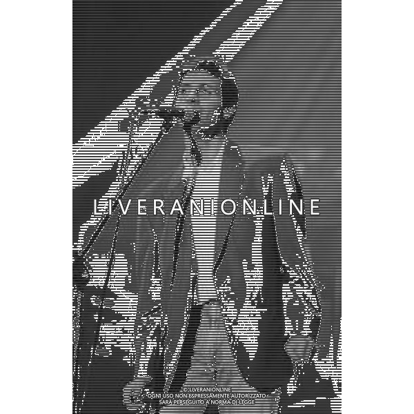 RETROSPETTIVA LUCA BARBAROSSA CANTANTE NEL 1988 ©Archivio Giovanni Liverani / AGENZIA ALDO LIVERANI SAS
