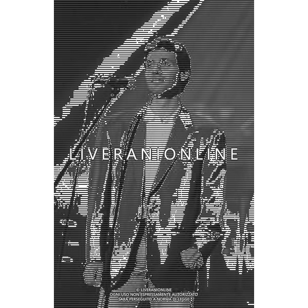 RETROSPETTIVA LUCA BARBAROSSA CANTANTE NEL 1988 ©Archivio Giovanni Liverani / AGENZIA ALDO LIVERANI SAS