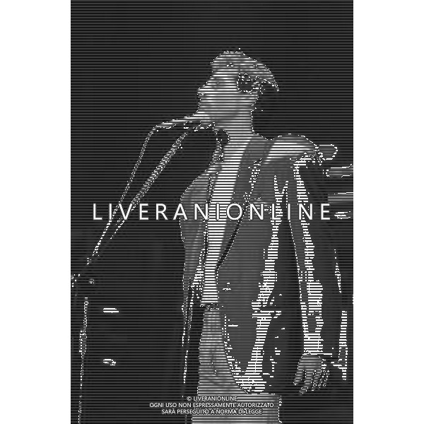 RETROSPETTIVA LUCA BARBAROSSA CANTANTE NEL 1988 ©Archivio Giovanni Liverani / AGENZIA ALDO LIVERANI SAS