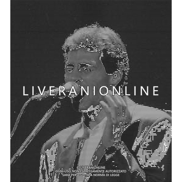 RETROSPETTIVA LUCA BARBAROSSA CANTANTE NEL 1988 ©Archivio Giovanni Liverani / AGENZIA ALDO LIVERANI SAS
