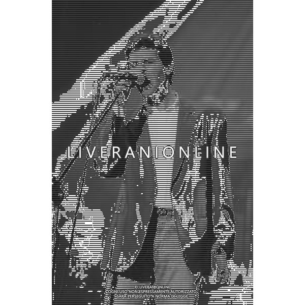 RETROSPETTIVA LUCA BARBAROSSA CANTANTE NEL 1988 ©Archivio Giovanni Liverani / AGENZIA ALDO LIVERANI SAS