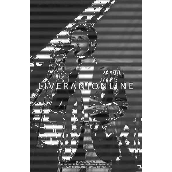 RETROSPETTIVA LUCA BARBAROSSA CANTANTE NEL 1988 ©Archivio Giovanni Liverani / AGENZIA ALDO LIVERANI SAS