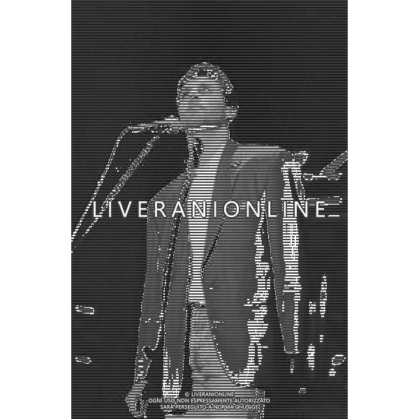 RETROSPETTIVA LUCA BARBAROSSA CANTANTE NEL 1988 ©Archivio Giovanni Liverani / AGENZIA ALDO LIVERANI SAS