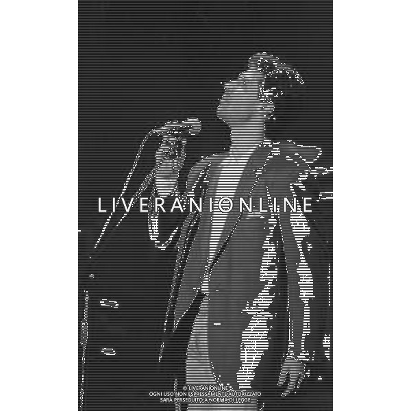 RETROSPETTIVA LUCA BARBAROSSA CANTANTE NEL 1988 ©Archivio Giovanni Liverani / AGENZIA ALDO LIVERANI SAS
