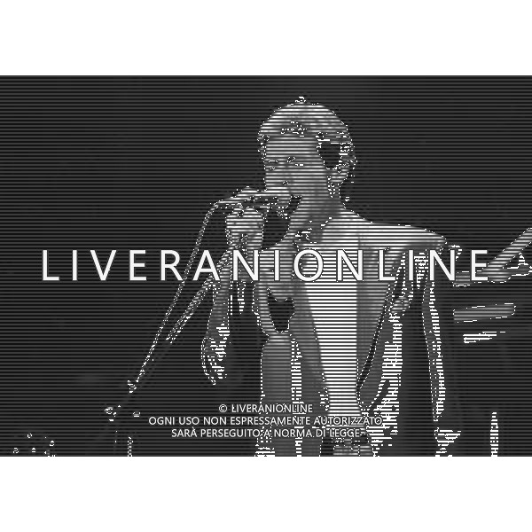 RETROSPETTIVA LUCA BARBAROSSA CANTANTE NEL 1988 ©Archivio Giovanni Liverani / AGENZIA ALDO LIVERANI SAS