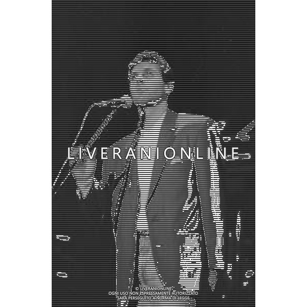 RETROSPETTIVA LUCA BARBAROSSA CANTANTE NEL 1988 ©Archivio Giovanni Liverani / AGENZIA ALDO LIVERANI SAS