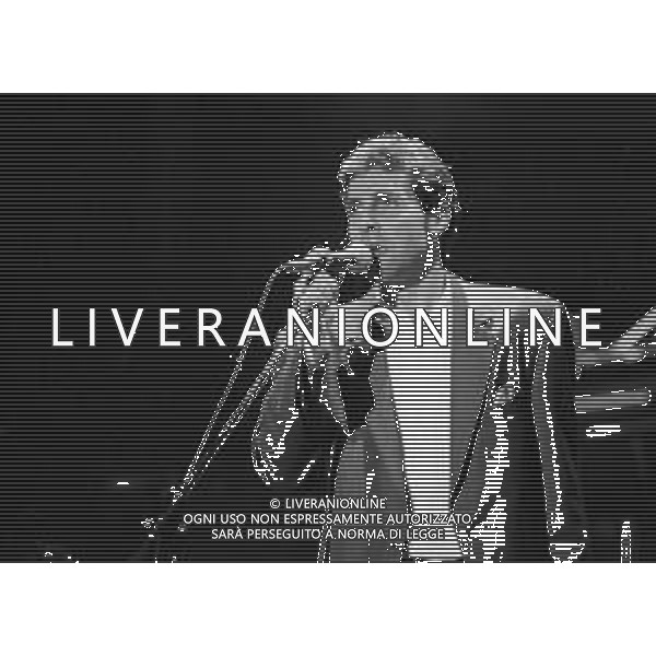RETROSPETTIVA LUCA BARBAROSSA CANTANTE NEL 1988 ©Archivio Giovanni Liverani / AGENZIA ALDO LIVERANI SAS