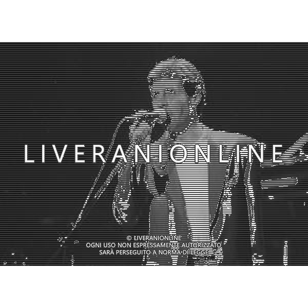 RETROSPETTIVA LUCA BARBAROSSA CANTANTE NEL 1988 ©Archivio Giovanni Liverani / AGENZIA ALDO LIVERANI SAS