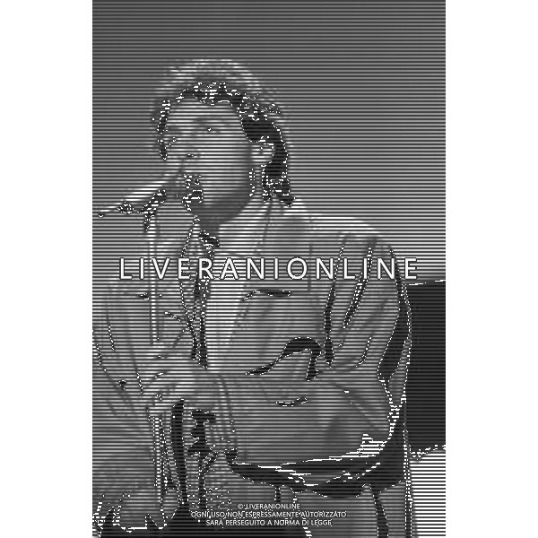 RETROSPETTIVA LUCA BARBAROSSA CANTANTE ©Archivio Giovanni Liverani / AGENZIA ALDO LIVERANI SAS