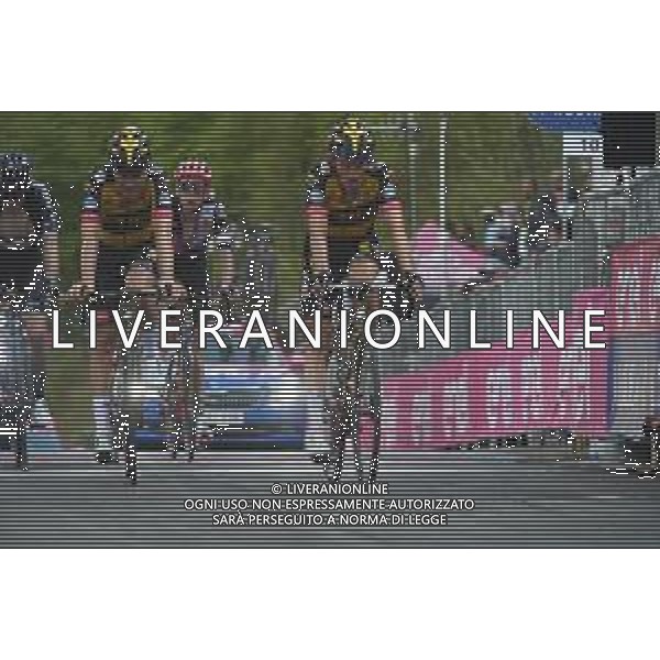 28-05-2021 Giro D\'italia; Tappa 19 Abbiategrasso - Alpe Di Mera; 2021, Jumbo - Visma; Bouwman, Koen; Foss, Tobias; Alpe Di Mera; ©SIROTTI / AGENZIA ALDO LIVERANI SAS