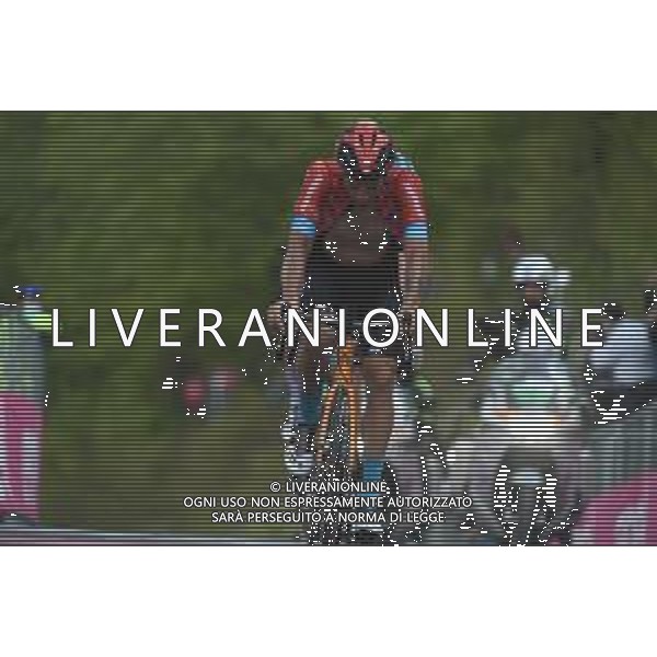 28-05-2021 Giro D\'italia; Tappa 19 Abbiategrasso - Alpe Di Mera; 2021, Bahrain - Victorious; Caruso, Damiano; Alpe Di Mera; ©SIROTTI / AGENZIA ALDO LIVERANI SAS