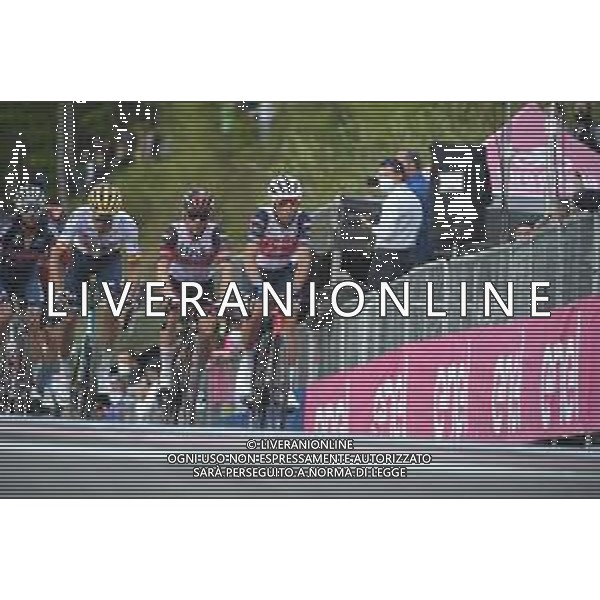 28-05-2021 Giro D\'italia; Tappa 19 Abbiategrasso - Alpe Di Mera; 2021, Trek - Segafredo; 2021, Uae - Emirates; 2021, Astana - Premier Tech; Nibali, Vincenzo; Ulissi, Diego; Sanchez Leon, Luis Gil; Alpe Di Mera; ©SIROTTI / AGENZIA ALDO LIVERANI SAS
