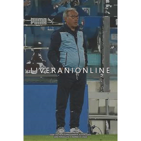 28-5-2021. Amichevole Italia calcio- San Marino calcio, nazionali A. Stadio Sardegna Arnea, Cagliari, Sardegna, Italia. Nella foto: Franco Varella allentore San Marino Salvatore Moi/Aldo Liverani s.a.s. ©MOI / AGENZIA ALDO LIVERANI SAS