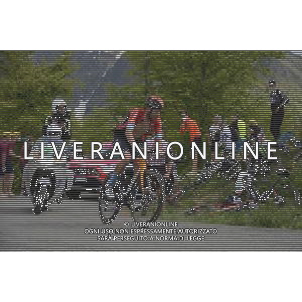 28-05-2021 Giro D\'italia; Tappa 19 Abbiategrasso - Alpe Di Mera; 2021, Bahrain - Victorious; Caruso, Damiano; Alpe Di Mera; ©SIROTTI / AGENZIA ALDO LIVERANI SAS