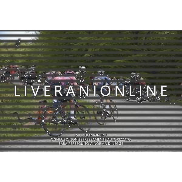 28-05-2021 Giro D\'italia; Tappa 19 Abbiategrasso - Alpe Di Mera; 2021, Deceuninck - Quick Step; 2021, Ineos Grenadiers; Almeida, Joao; Bernal Gomez, Arley; Alpe Di Mera; ©SIROTTI / AGENZIA ALDO LIVERANI SAS