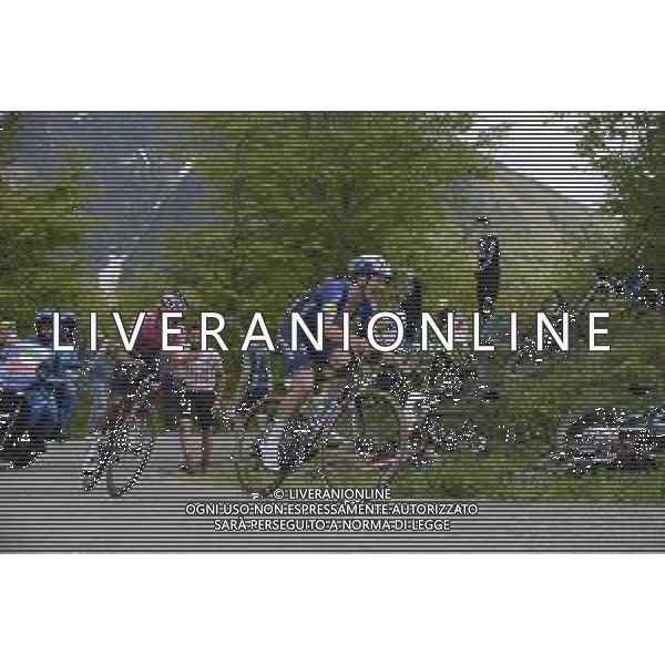 28-05-2021 Giro D\'italia; Tappa 19 Abbiategrasso - Alpe Di Mera; 2021, Deceuninck - Quick Step; 2021, Ineos Grenadiers; Almeida, Joao; Bernal Gomez, Arley; Alpe Di Mera; ©SIROTTI / AGENZIA ALDO LIVERANI SAS