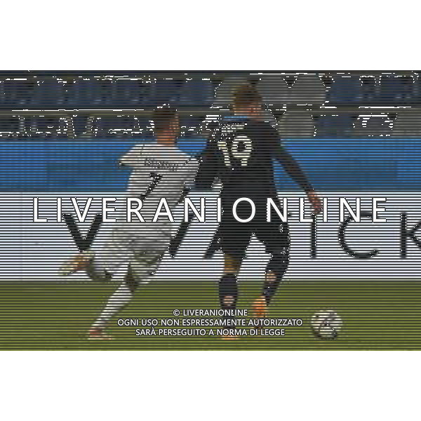 28-5-2021. Amichevole Italia calcio- San Marino calcio, nazionali A. Stadio Sardegna Arnea, Cagliari, Sardegna, Italia. Nella foto: Castrovilli e Nanni Salvatore Moi/Aldo Liverani s.a.s. ©MOI / AGENZIA ALDO LIVERANI SAS