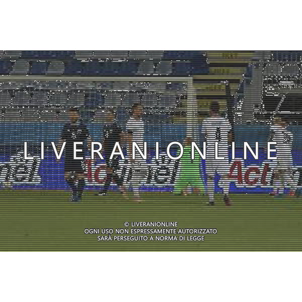 28-5-2021. Amichevole Italia calcio- San Marino calcio, nazionali A. Stadio Sardegna Arnea, Cagliari, Sardegna, Italia. Nella foto: Gol ed esultanza Matteo Politano 3-0 contro San Marino Salvatore Moi/Aldo Liverani s.a.s. ©MOI / AGENZIA ALDO LIVERANI SAS