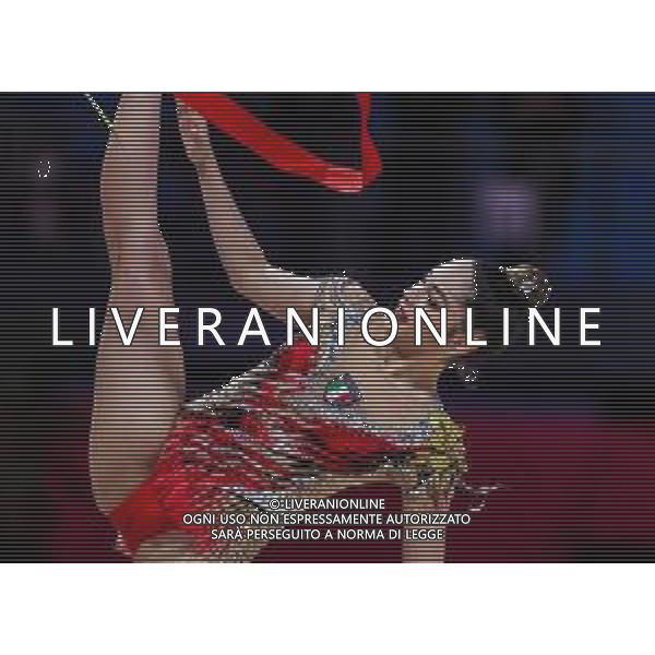 Carabellia/LMedia - Rhythmic Gymnastics World CUP 2021 - Gymnastics 29 May 2021 - Vitrifrigo Arena, pesaro, Italy Photo showing: Agiurgiuculese Alexandra (ITA) @Carabellia/LMedia/ AGENZIA ALDO LIVERANI SAS