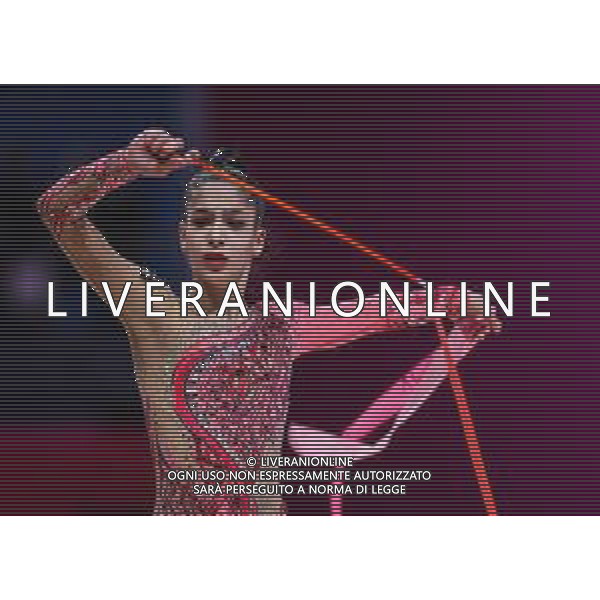 Carabellia/LMedia - Rhythmic Gymnastics World CUP 2021 - Gymnastics 29 May 2021 - Vitrifrigo Arena, pesaro, Italy Photo showing: Raffaeli Sofia (ITA) @Carabellia/LMedia/ AGENZIA ALDO LIVERANI SAS