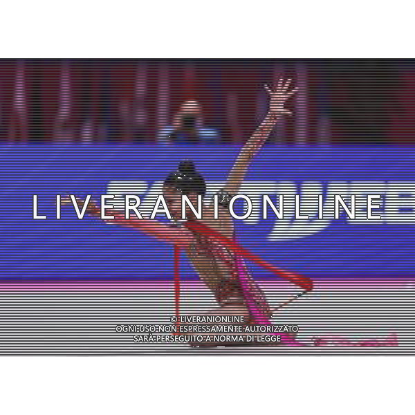 Carabellia/LMedia - Rhythmic Gymnastics World CUP 2021 - Gymnastics 29 May 2021 - Vitrifrigo Arena, pesaro, Italy Photo showing: Raffaeli Sofia (ITA) @Carabellia/LMedia/ AGENZIA ALDO LIVERANI SAS