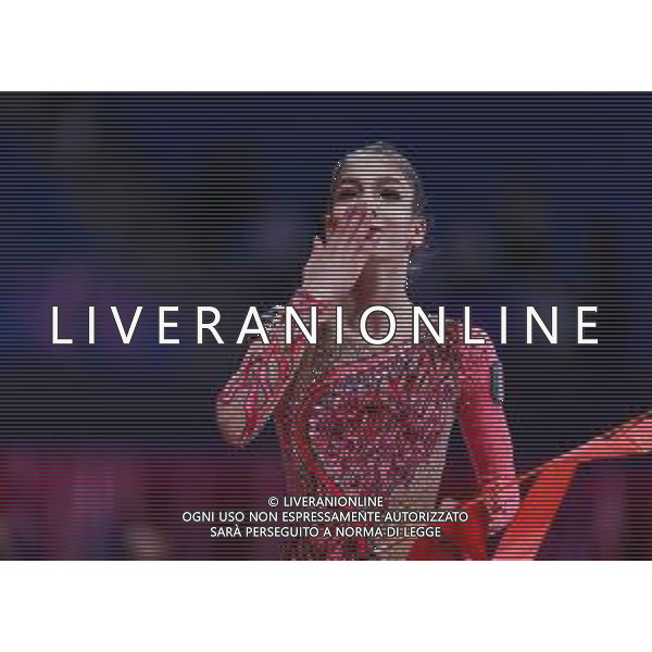 Carabellia/LMedia - Rhythmic Gymnastics World CUP 2021 - Gymnastics 29 May 2021 - Vitrifrigo Arena, pesaro, Italy Photo showing: Raffaeli Sofia (ITA) @Carabellia/LMedia/ AGENZIA ALDO LIVERANI SAS