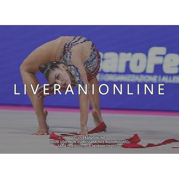 Carabellia/LMedia - Rhythmic Gymnastics World CUP 2021 - Gymnastics 29 May 2021 - Vitrifrigo Arena, pesaro, Italy Photo showing: Grigorjan Narine (EST) @Carabellia/LMedia/ AGENZIA ALDO LIVERANI SAS