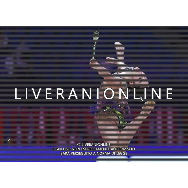 Carabellia/LMedia - Rhythmic Gymnastics World CUP 2021 - Gymnastics 29 May 2021 - Vitrifrigo Arena, pesaro, Italy Photo showing: Agiurgiuculese Alexandra (ITA) @Carabellia/LMedia/ AGENZIA ALDO LIVERANI SAS