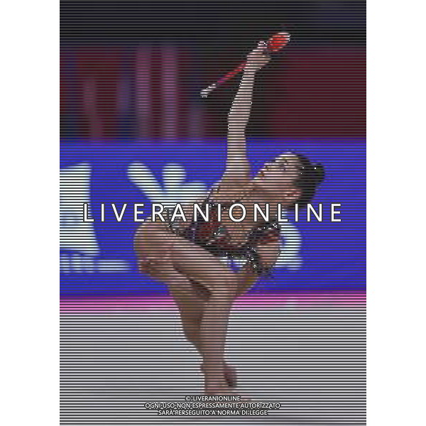 Carabellia/LMedia - Rhythmic Gymnastics World CUP 2021 - Gymnastics 29 May 2021 - Vitrifrigo Arena, pesaro, Italy Photo showing: Raffaeli Sofia (ITA) @Carabellia/LMedia/ AGENZIA ALDO LIVERANI SAS