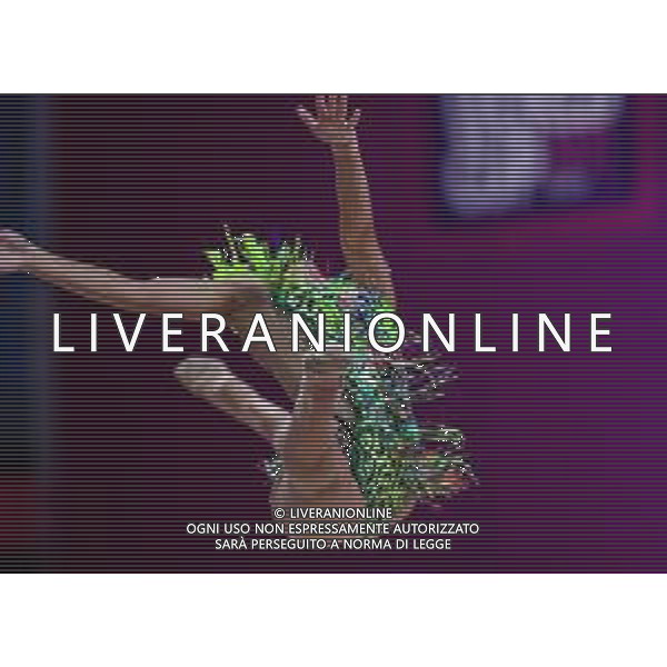 Carabellia/LMedia - Rhythmic Gymnastics World CUP 2021 - Gymnastics 29 May 2021 - Vitrifrigo Arena, pesaro, Italy Photo showing: Tashkenbaeva Sabina (UZB) @Carabellia/LMedia/ AGENZIA ALDO LIVERANI SAS
