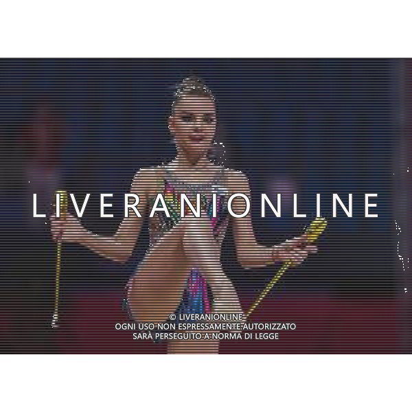 Carabellia/LMedia - Rhythmic Gymnastics World CUP 2021 - Gymnastics 29 May 2021 - Vitrifrigo Arena, pesaro, Italy Photo showing: Averina Dina (RUS) @Carabellia/LMedia AG ALDO LIVERANI SAS