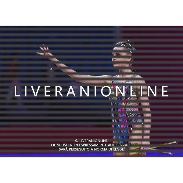 Carabellia/LMedia - Rhythmic Gymnastics World CUP 2021 - Gymnastics 29 May 2021 - Vitrifrigo Arena, pesaro, Italy Photo showing: Averina Dina (RUS) @Carabellia/LMedia AG ALDO LIVERANI SAS