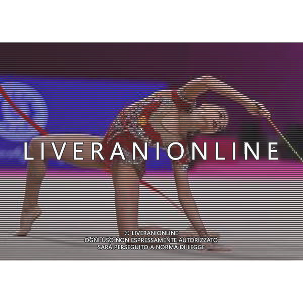 Carabellia/LMedia - Rhythmic Gymnastics World CUP 2021 - Gymnastics 29 May 2021 - Vitrifrigo Arena, pesaro, Italy Photo showing: Averina Dina (RUS) @Carabellia/LMedia AG ALDO LIVERANI SAS