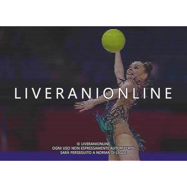Carabellia/LMedia - Rhythmic Gymnastics World CUP 2021 - Gymnastics 30 May 2021 - Vitrifrigo Arena, pesaro, Italy Photo showing: Salos Anastasia (BLR) @Carabellia/LMedia AG ALDO LIVERANI SAS