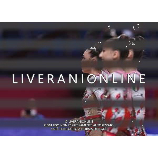Carabellia/LMedia - Rhythmic Gymnastics World CUP 2021 - Gymnastics 30 May 2021 - Vitrifrigo Arena, pesaro, Italy Photo showing: Maurelli Alessia of Italy Group @Carabellia/LMedia AG ALDO LIVERANI SAS
