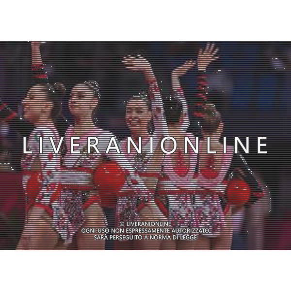 Carabellia/LMedia - Rhythmic Gymnastics World CUP 2021 - Gymnastics 30 May 2021 - Vitrifrigo Arena, pesaro, Italy Photo showing: Maurelli Alessia of Italy Group @Carabellia/LMedia AG ALDO LIVERANI SAS